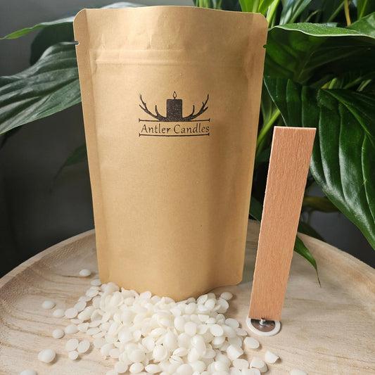 Container soy wax Candle Refill pouch The Antler Candle Company