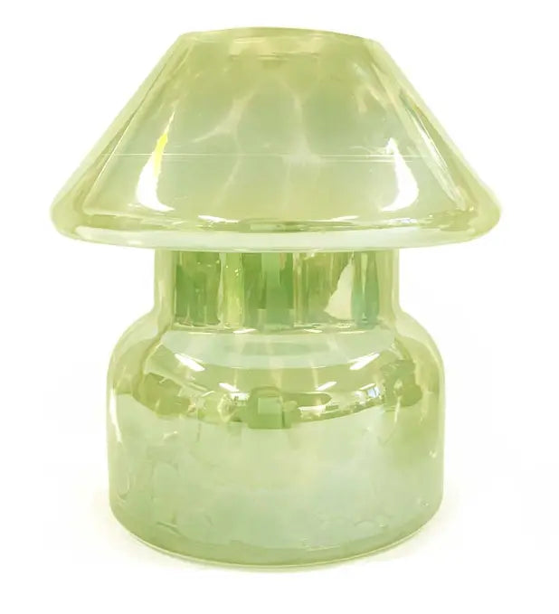 Lime Green Garden Lamp Candle & Champagne Flutes Gift Set The Antler Candle Company
