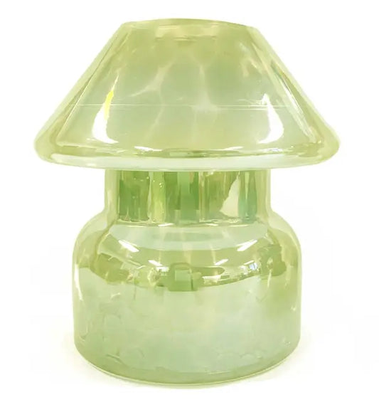 Lime Green Garden Lamp Candle & Champagne Flutes Gift Set The Antler Candle Company