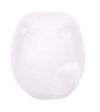 Frosted White wax melt burner The Antler Candle Company