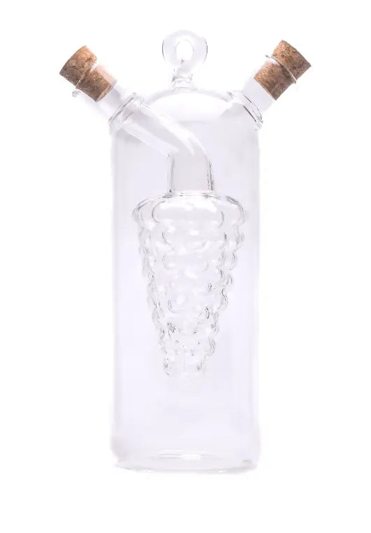 Glass olive oil and balsamic vinegar bottle The Antler Candle Company