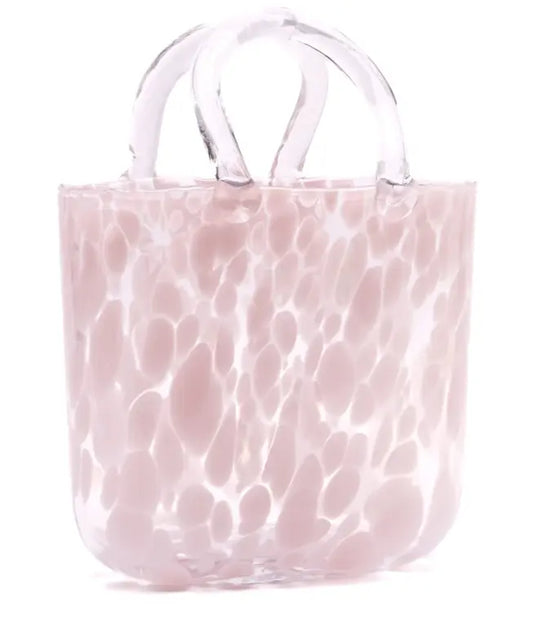 Small Blush Pink Handbag Vase The Antler Candle Company