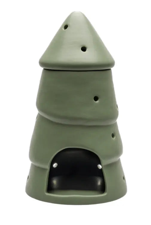 Sage Green Wax Melt Burner The Antler Candle Company