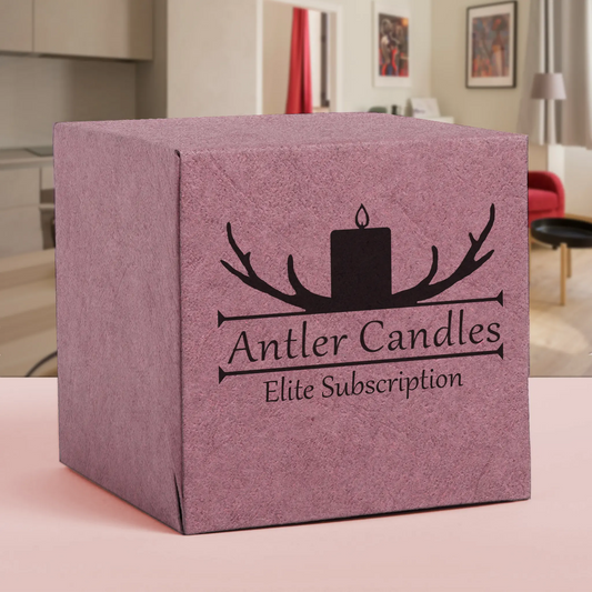Elite Candle Subscription Box The Antler Candle Company