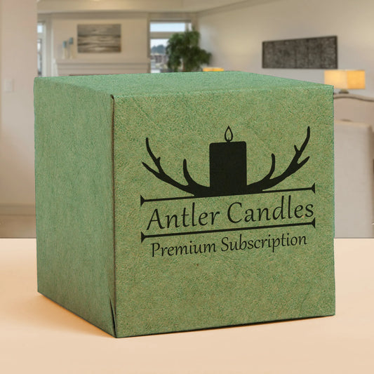 Premium Candle Subscription Box The Antler Candle Company