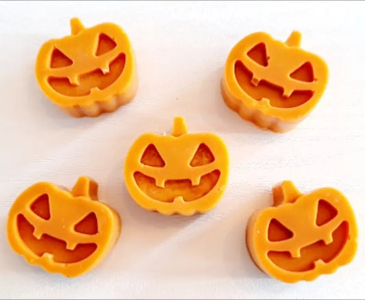 Custom Wax Melts - Pumpkins (tealight set 20pcs) The Antler Candle Company
