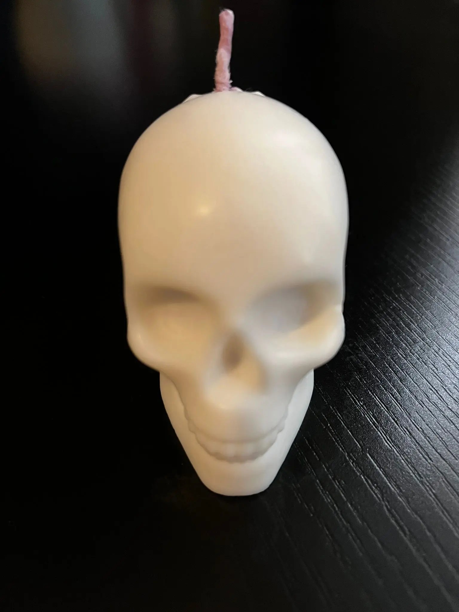 Colour changing Skull Candle The Antler Candle Company