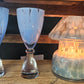 Blue Ocean Lamp Candle & Champagne Flutes Garden Gift Set