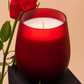 Burgundy Red soy wax Candle