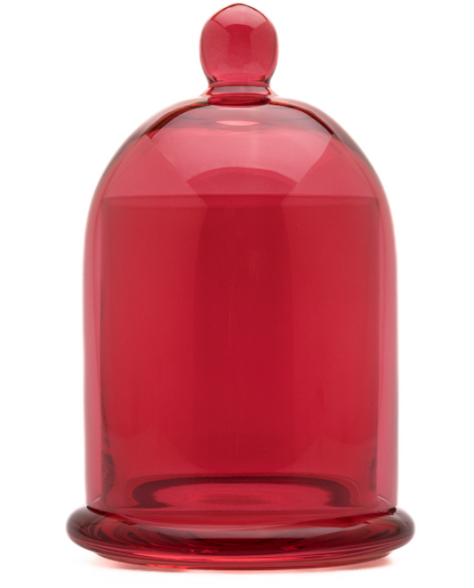 Red Cloche Candle