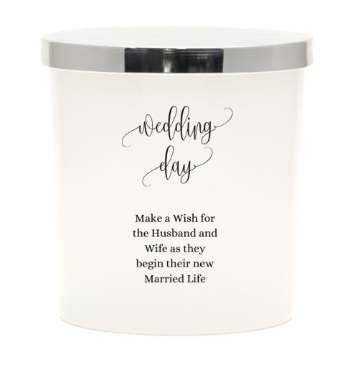 Wedding Day Candle