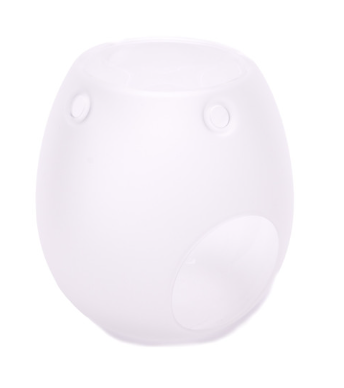 Frosted White wax melt burner