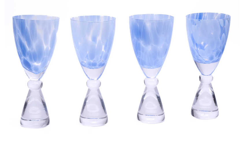 Champagne glass set of 4