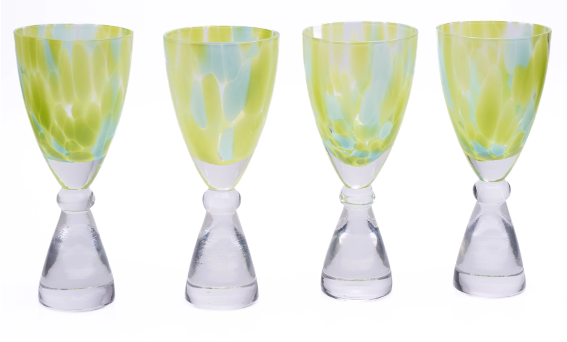 Champagne glass set of 4