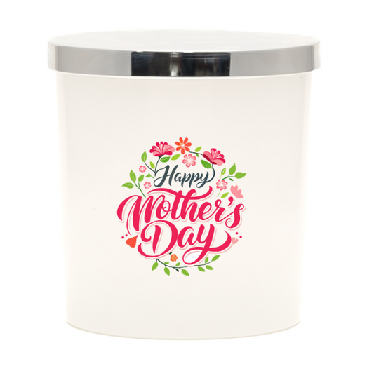 Large Mother's day Flower Candle