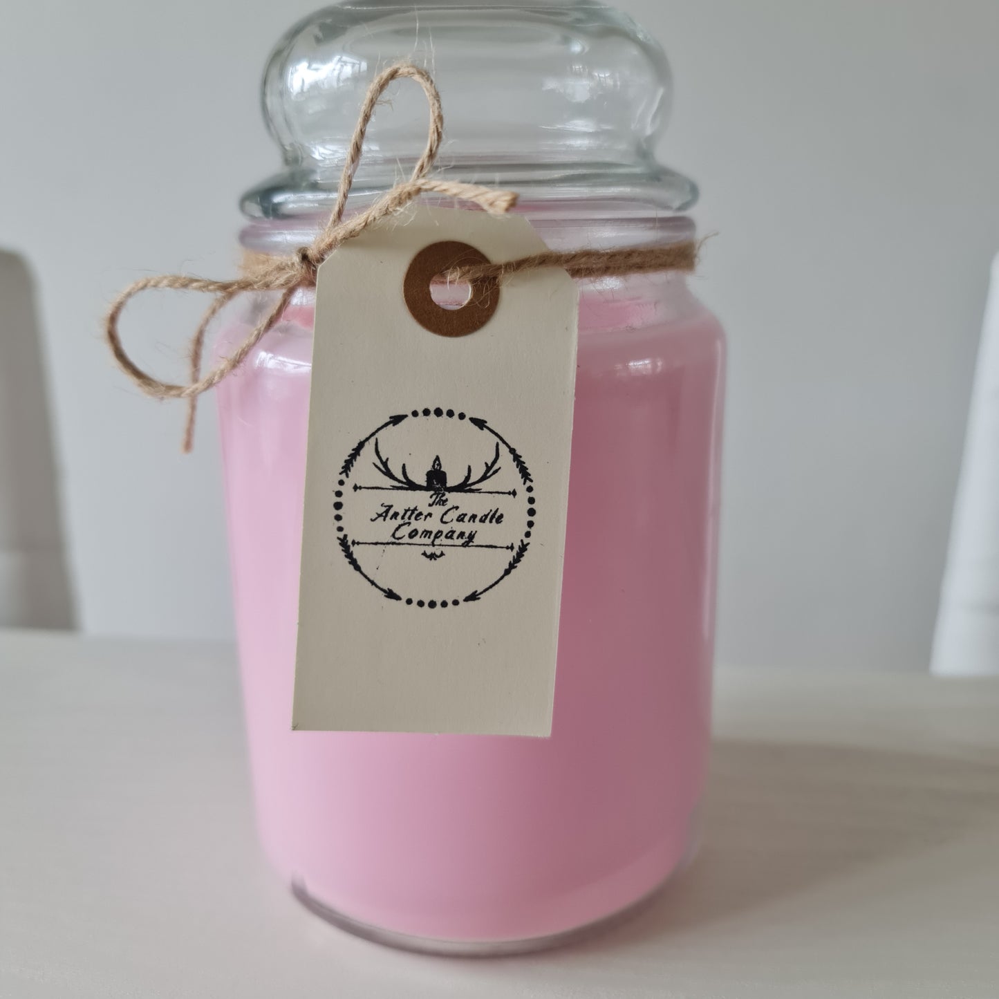 Wooden Wick Soy wax Candle - Large Glass Jar