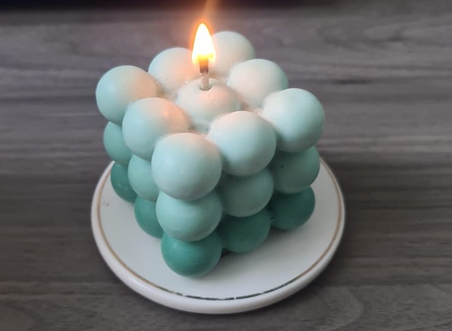 Bubble candle