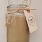 Wooden Wick Soy wax Candle - Large Glass Jar