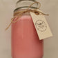 Wooden Wick Soy wax Candle - Large Glass Jar