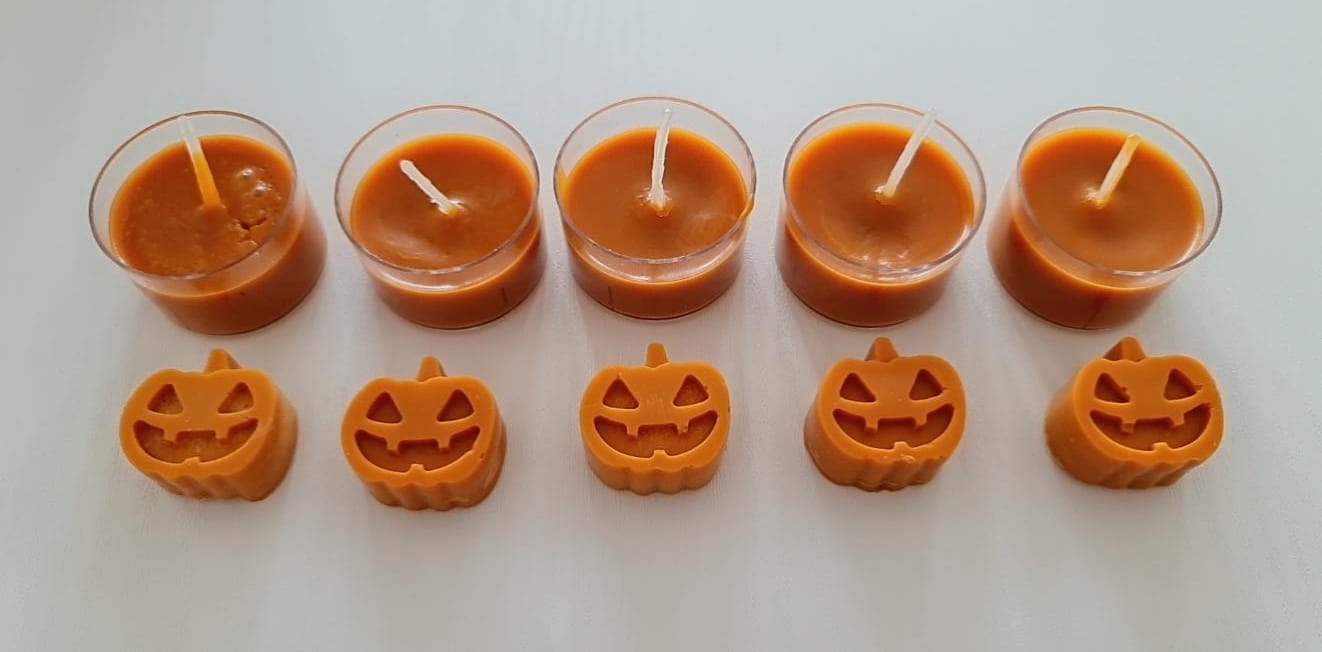 Custom Wax Melts - Pumpkins (tealight set 20pcs)